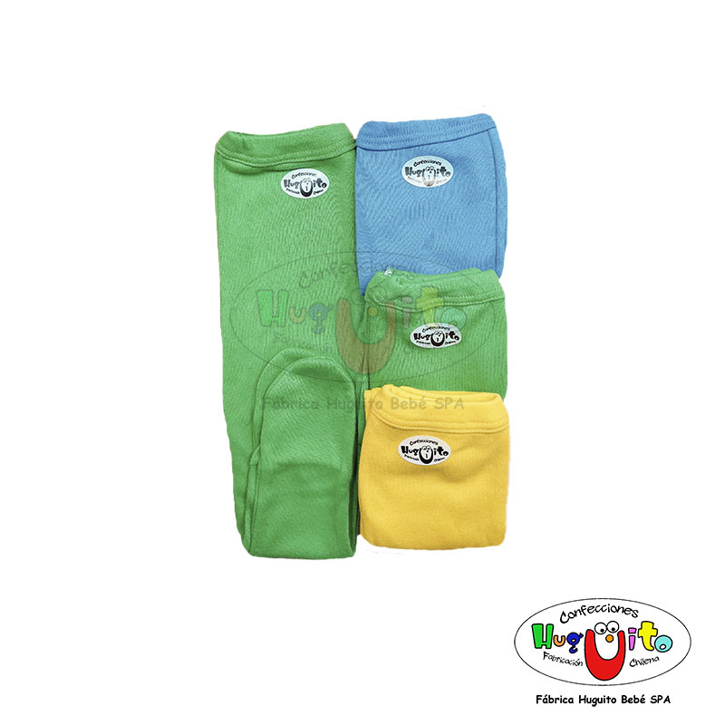 Panty Bebé Color Niño – Pack 4 unidades