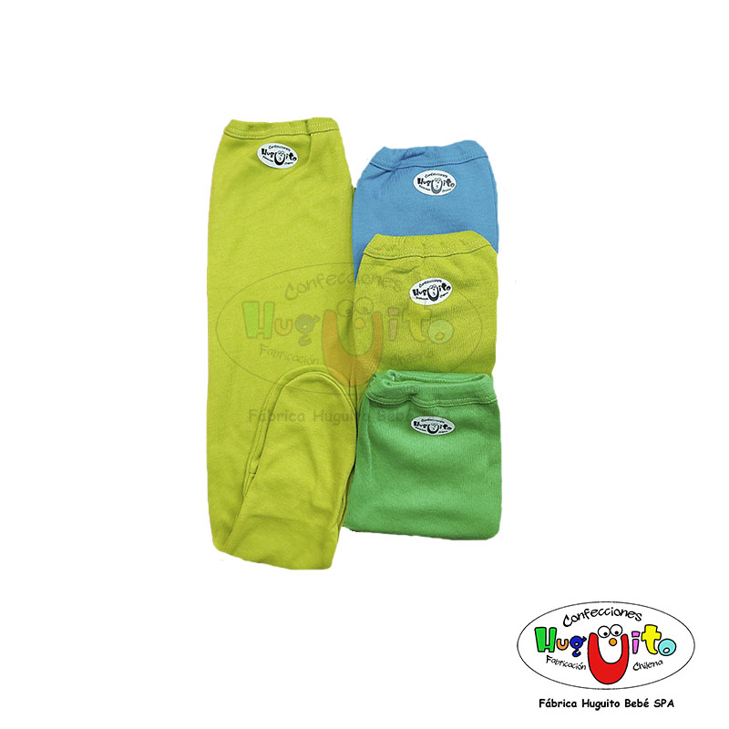 Panty Bebé Color Niño – Pack 4 unidades
